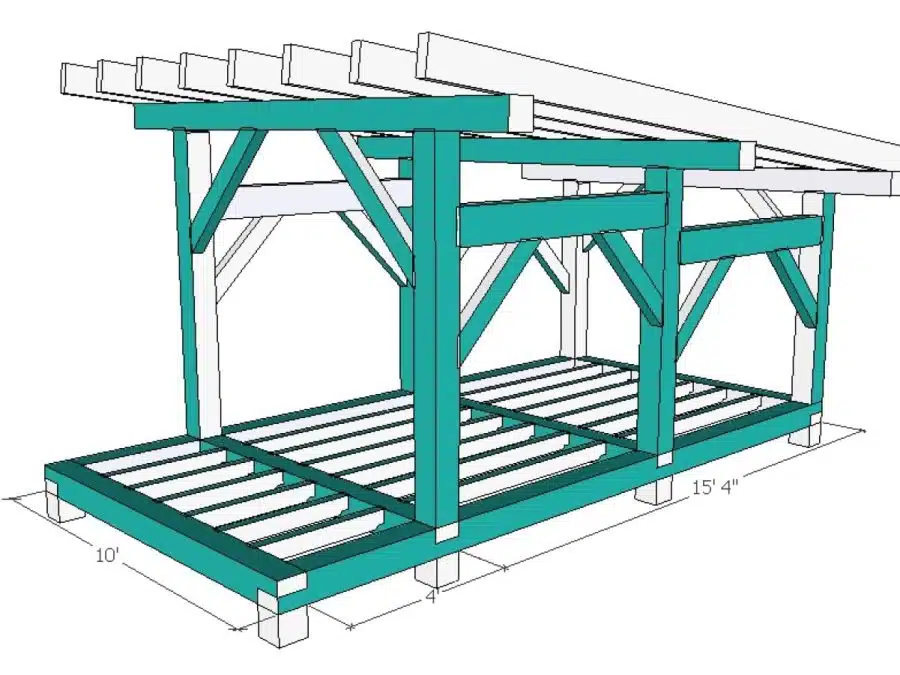 10 x 16 Sauna with Deck