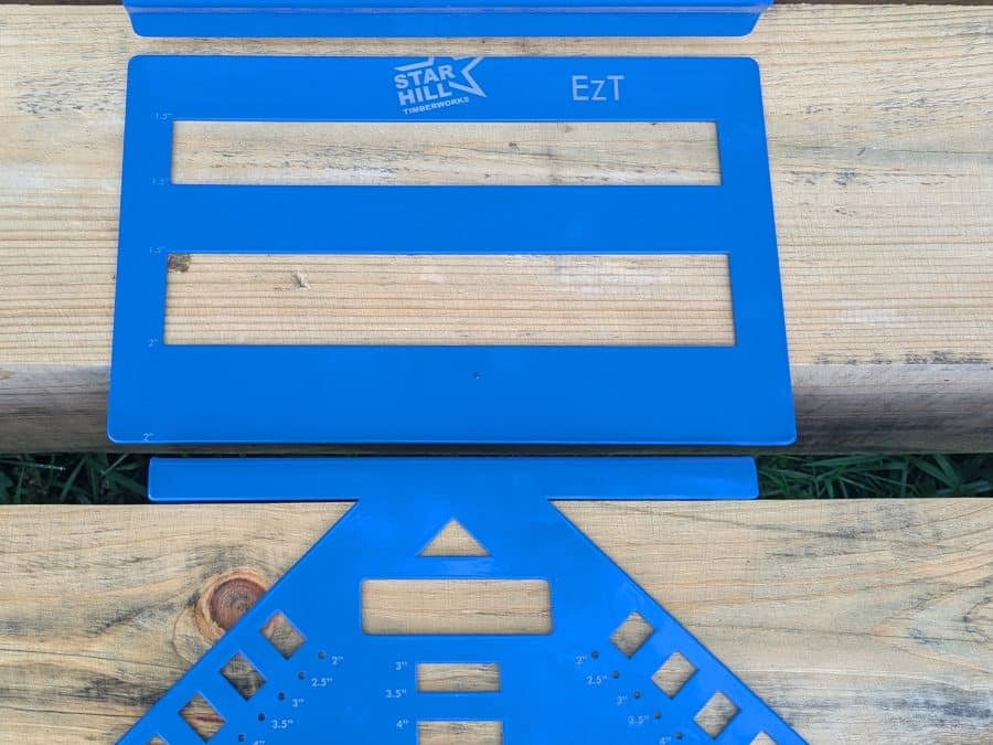 star hill timberworks layout system — ezl, ezb, ezt (powder coated stainless)