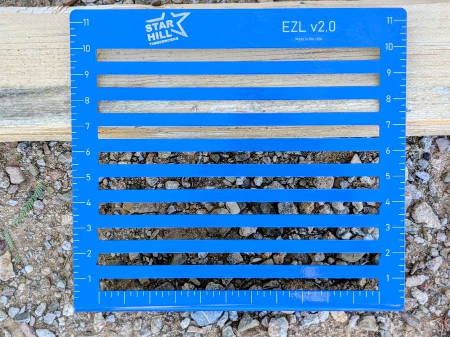 ezl, stainless, powder coated blue